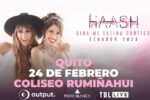 ¡No Te Lo Pierdas! Adquiere Tus Entradas para el Emocionante Concierto de Ha*Ash en Quito y Guayaquil
