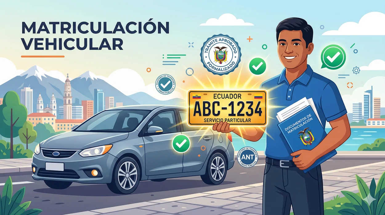 Cómo Obtener un Duplicado de Matrícula Vehicular en Ecuador (2026) – Guía Definitiva