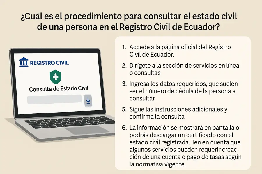 registro civil consulta de estado civil