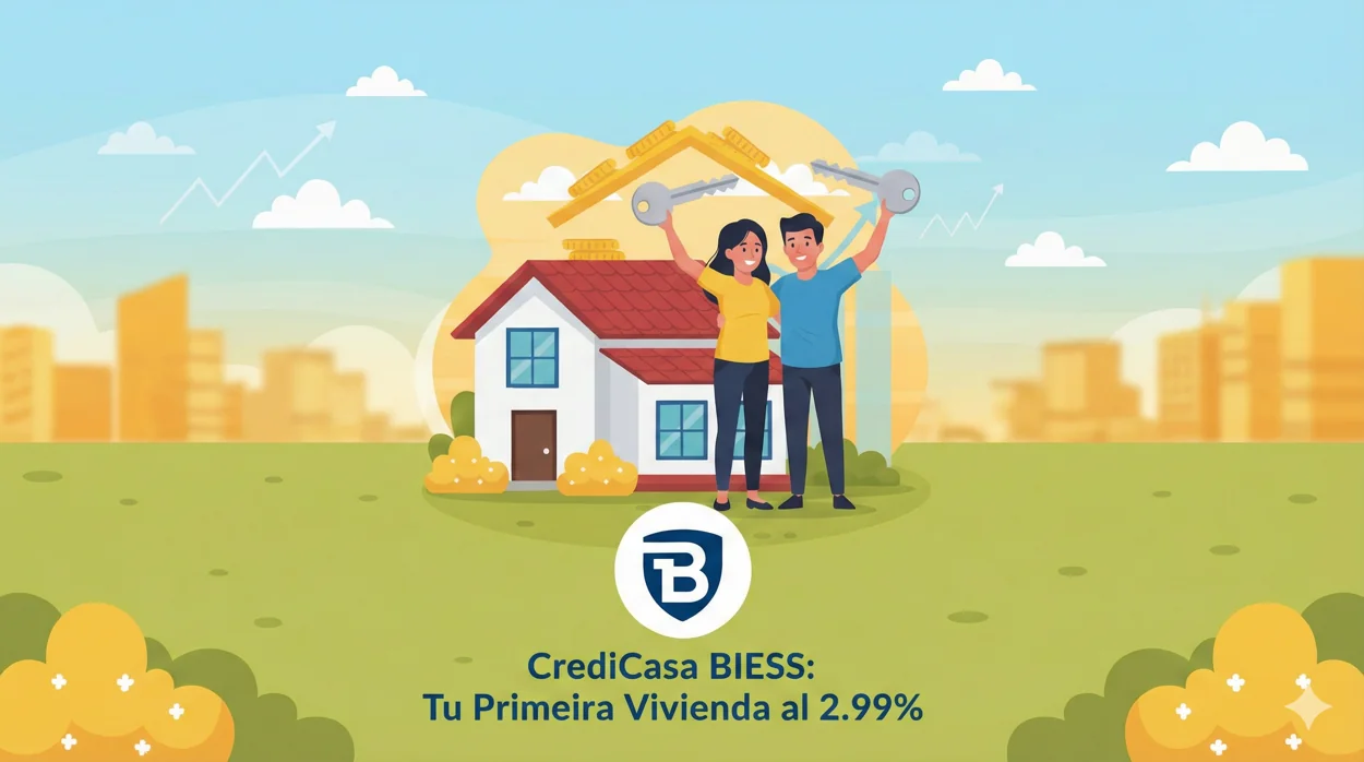 CrediCasa BIESS 2026: La Guía Definitiva para Tu Primera Vivienda al 2.99%